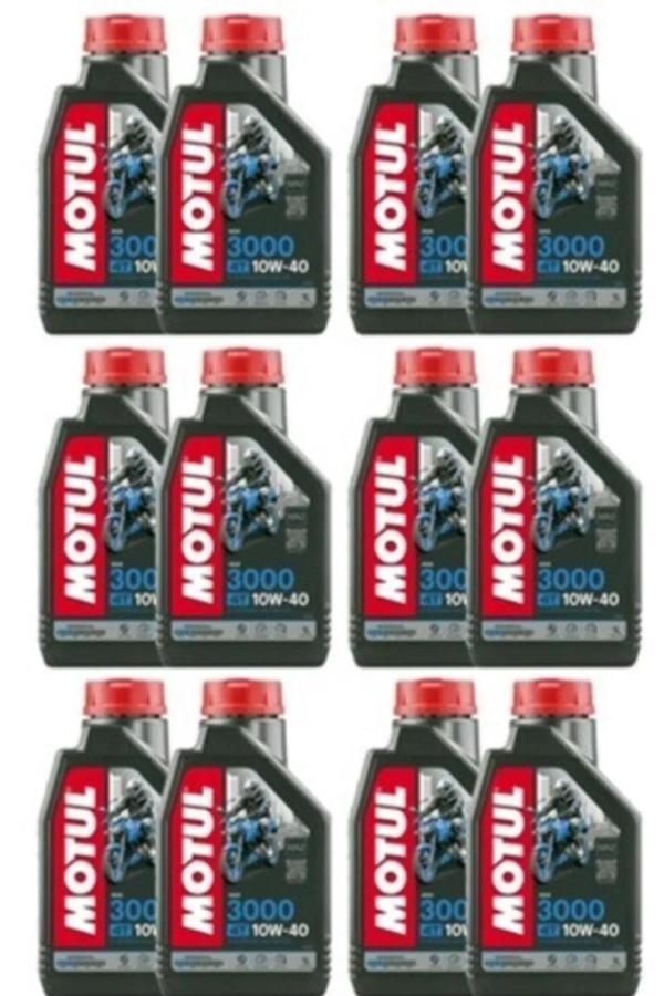 Motul Yağ 3000 10W40 4T 1 Lt 12 Adet - Image 1
