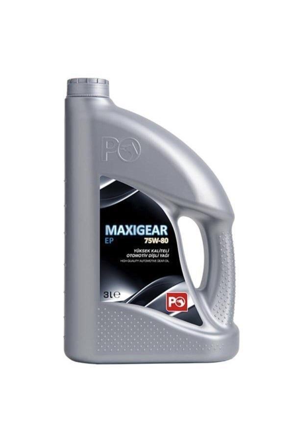 Petrol Ofisi Maxigear Ep 75W80 Sanzuman Yagı 3 Litre - Image 1