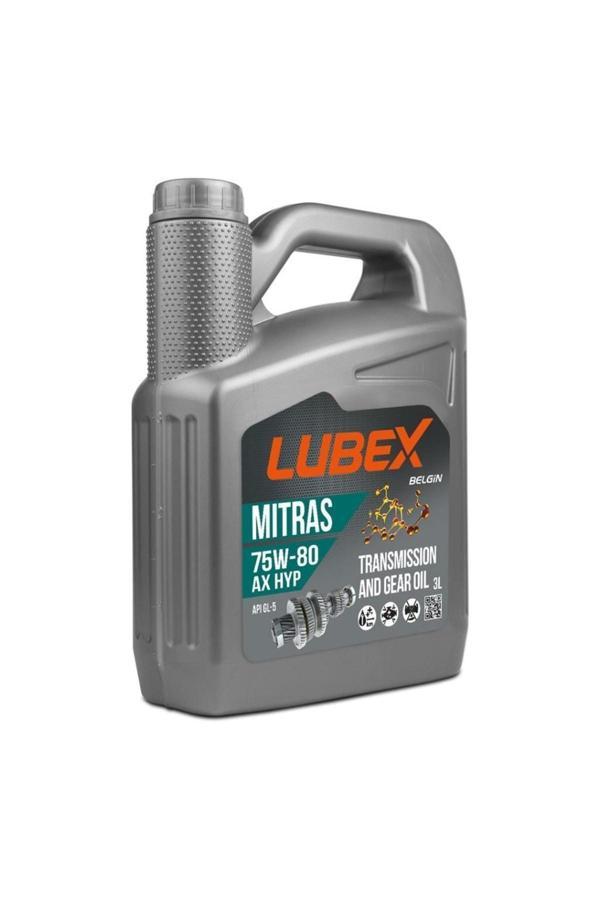 Lubex Mitras Ax Hyp 75W-80 3 Lt Hypoid Şanzıman Dişli Yağı - Image 1