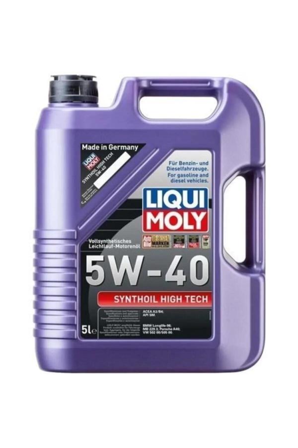Liqui Moly 5W/40 1856 Synthoil High Tech 5Lt (Dizel & Benzinli) - Image 1