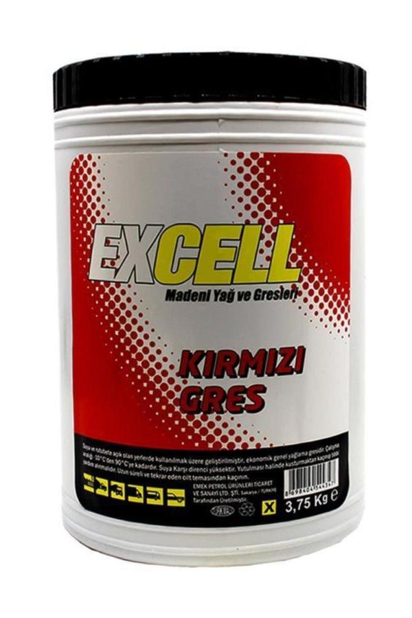 Uberlub Kırmızı Gres Kalsiyum Sabunlu Gres 3.75 Kg - Image 1