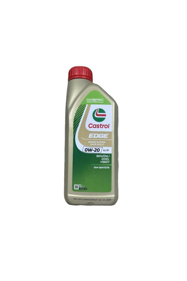 Castrol Edge Ll Iv 0W-20 1 Litre Motor Yağı ( Üretim Yılı: 2025 ) - Image 1