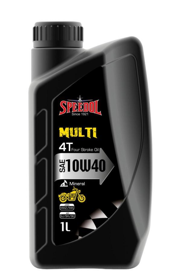 Speedol Multi 4T Mineral 10W-40 Motosiklet Motor Yağı 1L - Image 1