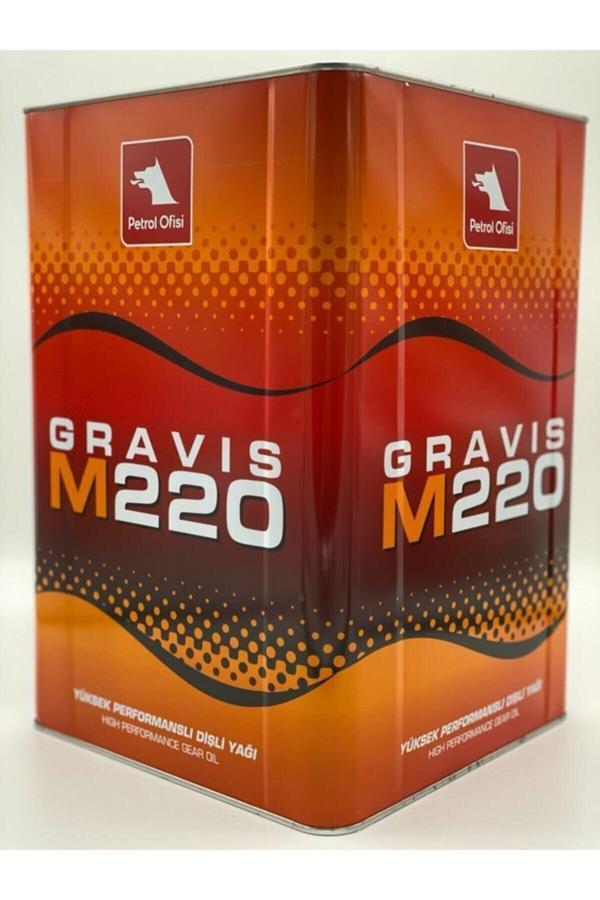 Petrol Ofisi Gravis M 220 Teneke 15 Kg Dişli Yağı - Image 1