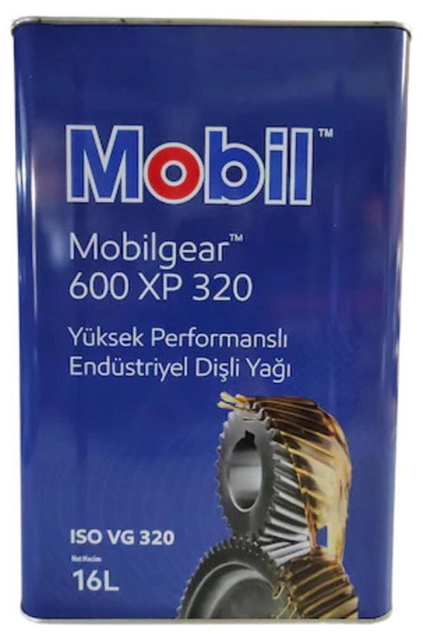 Mobil Gear 600 Xp 320 16 Lt Yüksek Performanslı Dişli Yağı - Image 1