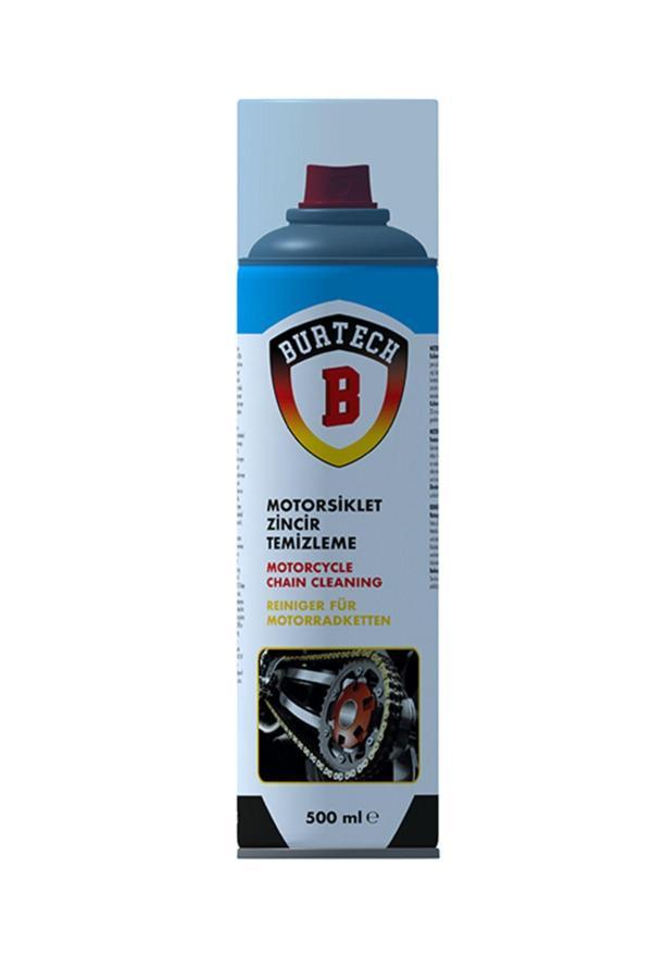 Burtech Motosiklet Zincir Temizleme Sprey 500 Ml Chain Clean - Image 1