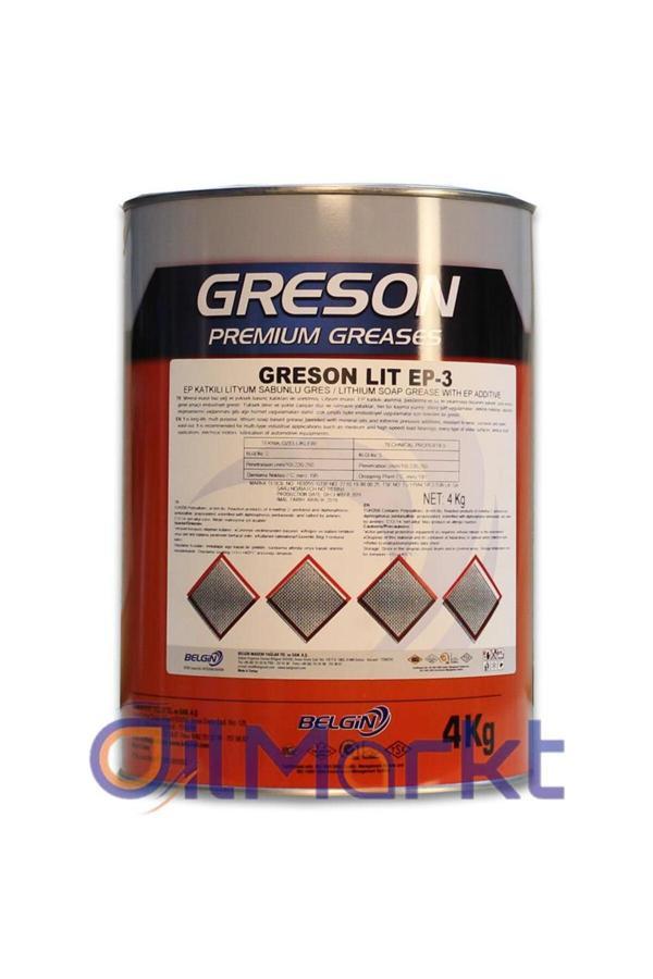 Lubex Belgin Greson Lıt Ep 3 4 Kg Lityum Sabunlu Endüstriyel Gres - Image 1