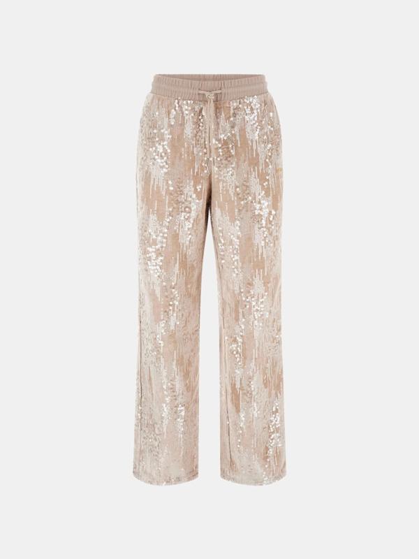 Guess Sequins Kadın Mavi Aktif Regular Fit Eşofman Altı V5BB01K1922-G1FU - Image 1