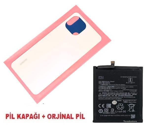 Tkgz Xiaomi Mİ 11 LİTE Arka Pil Batarya Kapağı + PİL (CAM) PEMBE - Image 1