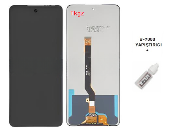 Infinix HOT 20 Lcd Ekran Dokunmatik Orijinal Kalite + B-7000 - Image 1