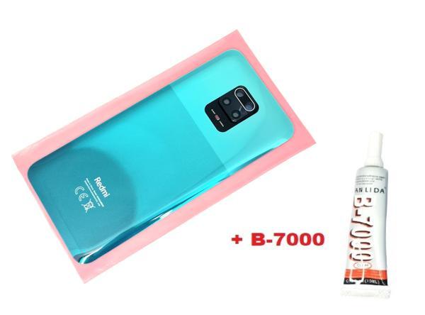 Xiaomi Redmi NOTE 9 PRO Arka Kapak Batarya Kapağı (LENSLİ CAM) (B-7000) YEŞİL - Image 1