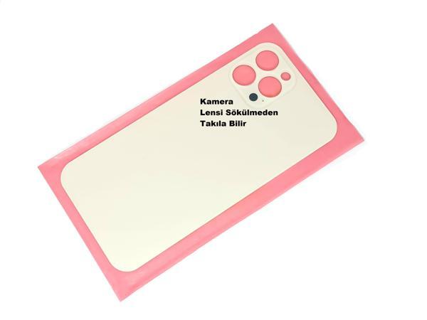 Tkgz İPhone 12 PRO MAX Arka Kapak (CAM) Gold - Image 1