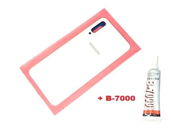 Tkgz Samsung Galaxy A50 A505 Arka Pil kapağı (B-7000) BEYAZ - Image 1