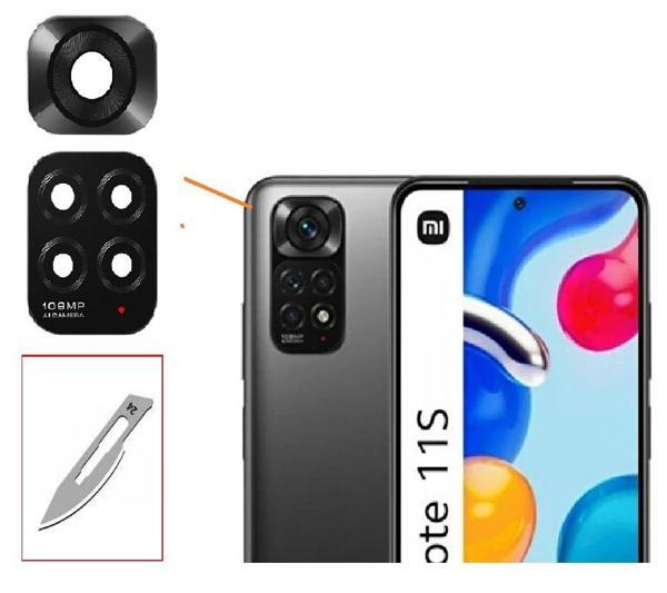 Tkgz Xiaomi Redmi NOTE 11S Arka Kamera CAM Lensi + Bistüri Ucu - Image 1