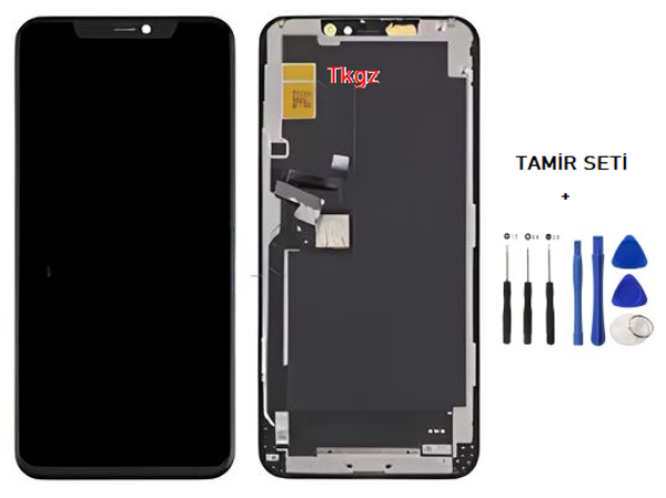 iPhone 11 PRO MAX Lcd Ekran Dokunmatik Orijinal Kalite (JK MARKA) + TAMİR SETİ - Image 1