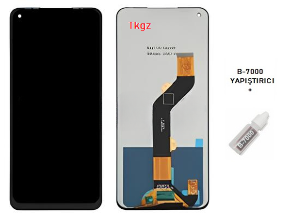 Tecno Camon 16 Lcd Ekran Dokunmatik Orijinal Kalite + B-7000 - Image 1
