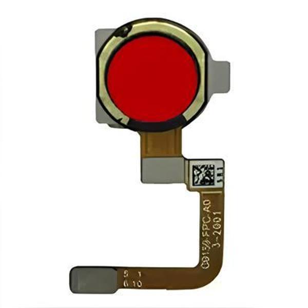 Oppo Realme C3 Parmak İzi Okuyucu Flex Kırmızı - Image 1