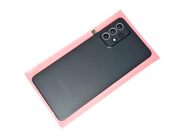 Samsung Galaxy A72 A725 Arka Pil Batarya Kapağı ( Kamera Lensli ) SİYAH - Image 1