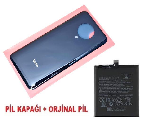 Tkgz Xiaomi POCO F2 PRO Arka Kapak Batarya Pil Kapağı + PİL (CAM) SİYAH - Image 1