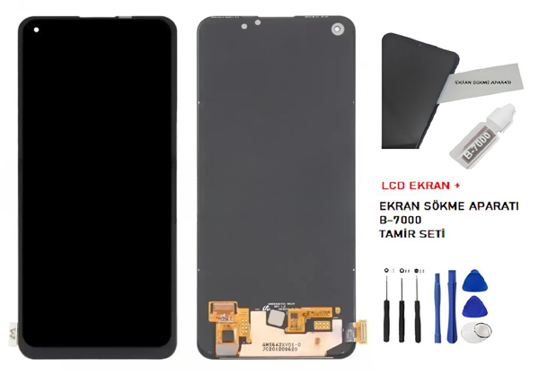 Oppo RENO 6 Lcd Ekran Dokunmatik Orijinal Kalite +B-7000 + TAMİR SETİ - Image 1