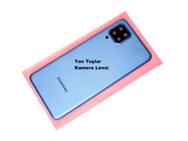 Tkgz Samsung Galaxy M21 KASA Arka Pil Batarya Kapağı Mavi - Image 1