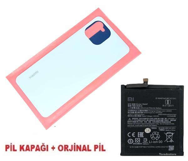 Tkgz Xiaomi Mİ 11 LİTE Arka Pil Batarya Kapağı + PİL (CAM) MAVİ - Image 1