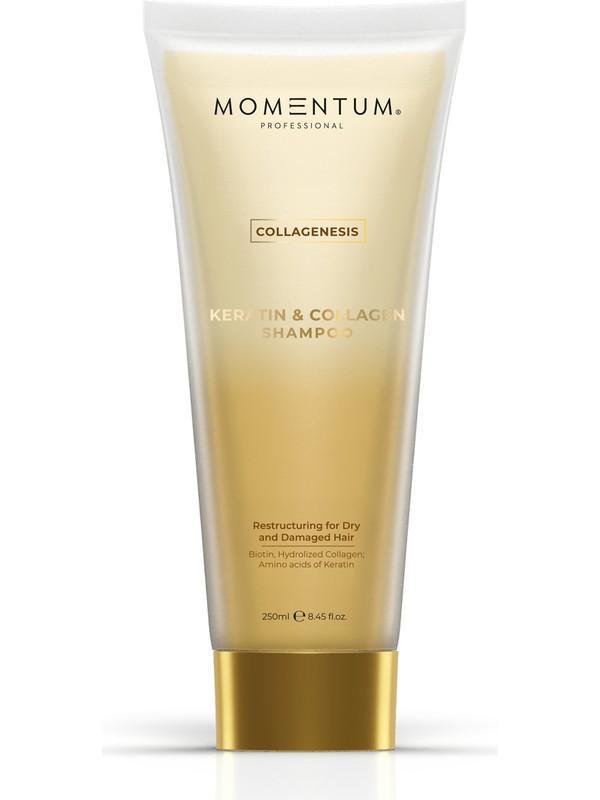 Mometum Şampuan Keratin & Collagen 250 Ml KERATİN-KOLAJEN İÇERİKLİ - Image 1