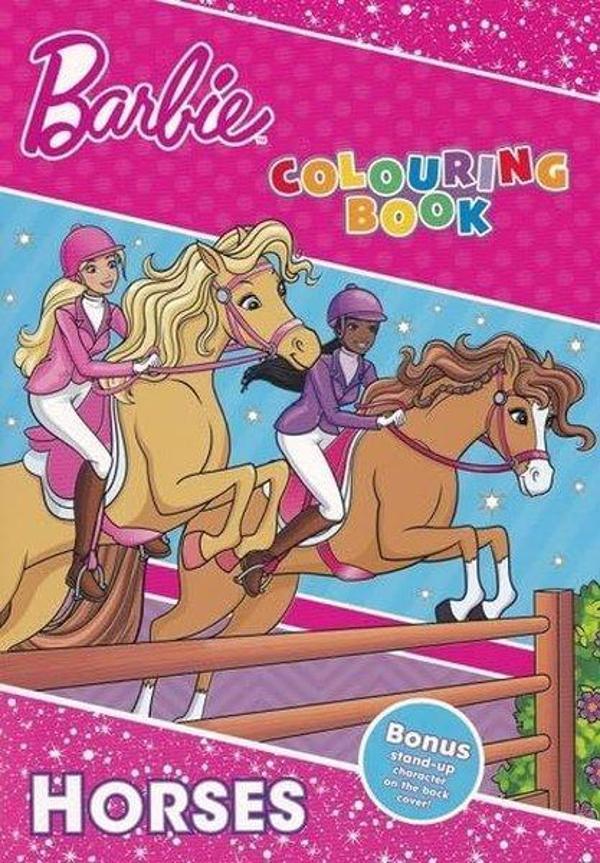 Barbie Horses Colouring Book - Alligator Products Limited - Image 1