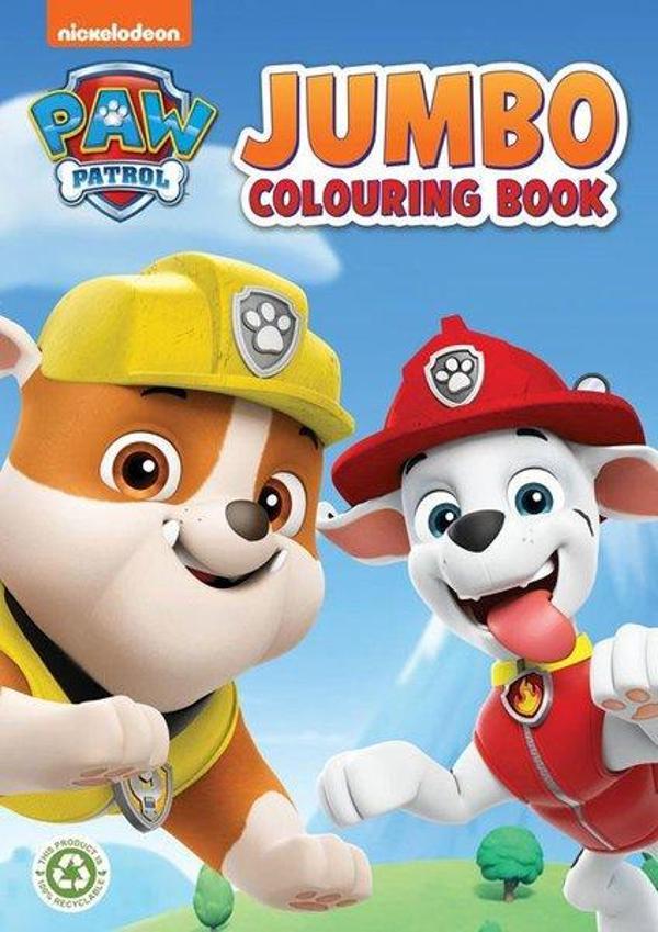 Paw Patrol Jumbo Colouring Book - Alligator Products Limited - Image 1