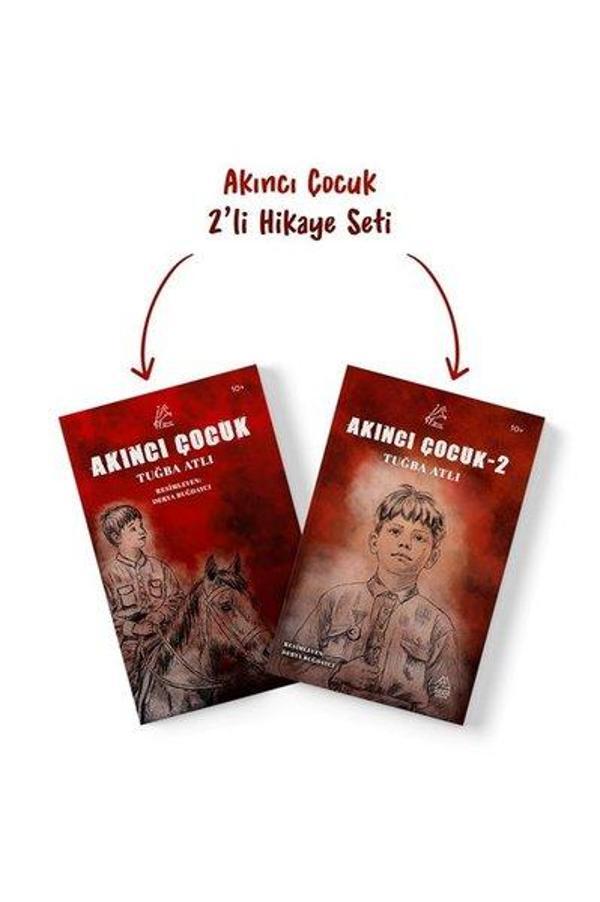 Akıncı Çocuk Hikaye Seti - 2 Kitap Takım - Mahlas Çocuk - Image 1