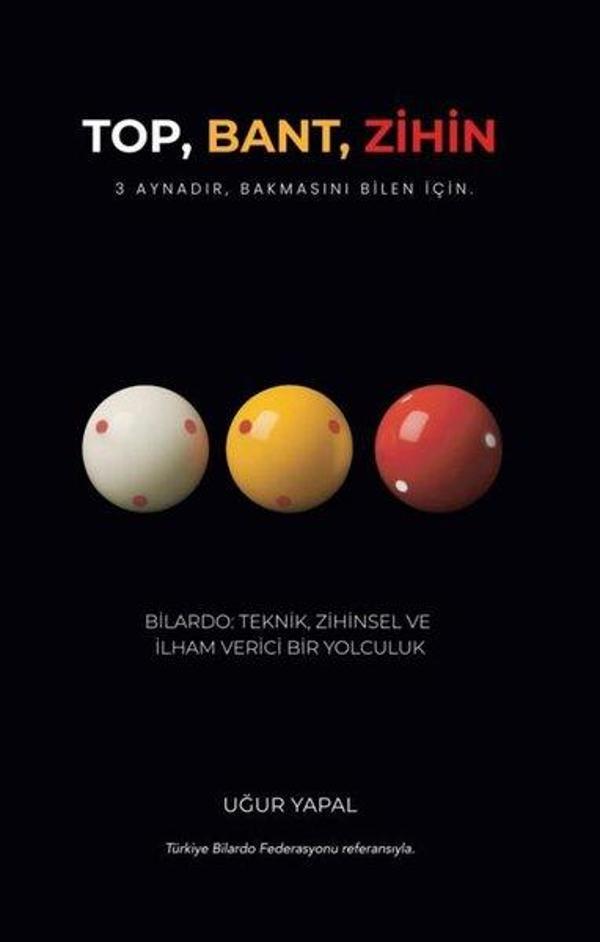 Top, Bant, Zihin - Aynadır, Bakmasını Bilenler İçin - Bilardo: Teknik, Zihinsel ve İlham Verici Bir  - Herdem Kitap - Image 1