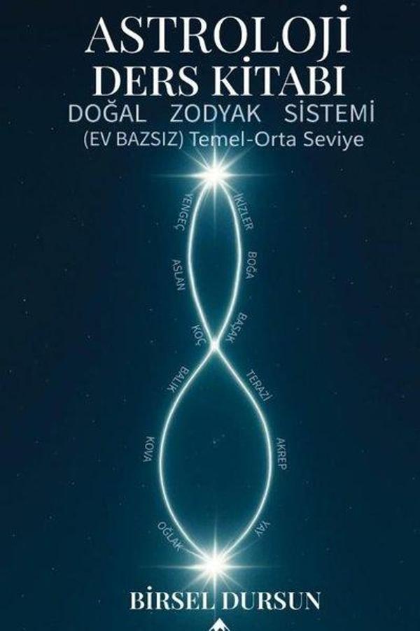 Astroloji Ders Kitabı - Doğal Zodyak Sistemi Ev Bazsız Temel Orta Seviye - Himalaya Yayınevi - Image 1