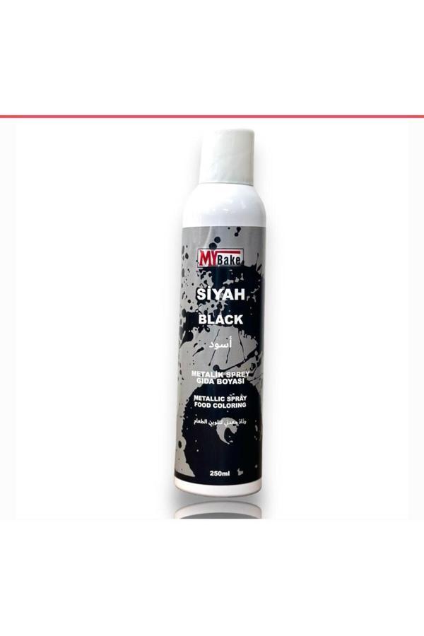 My Bake Boya Sprey Metalic 250 Ml Siyah - Image 1