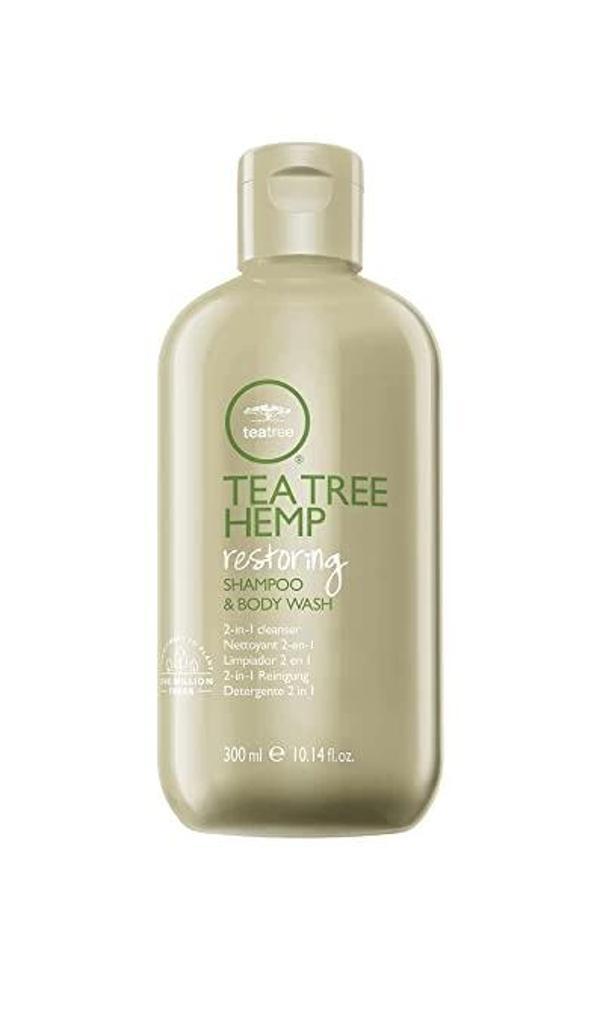 Tea Tree Hemp Kenevir Özlü Vegan Saç Vücut Bakım Şampuanı 300ml  - Image 1