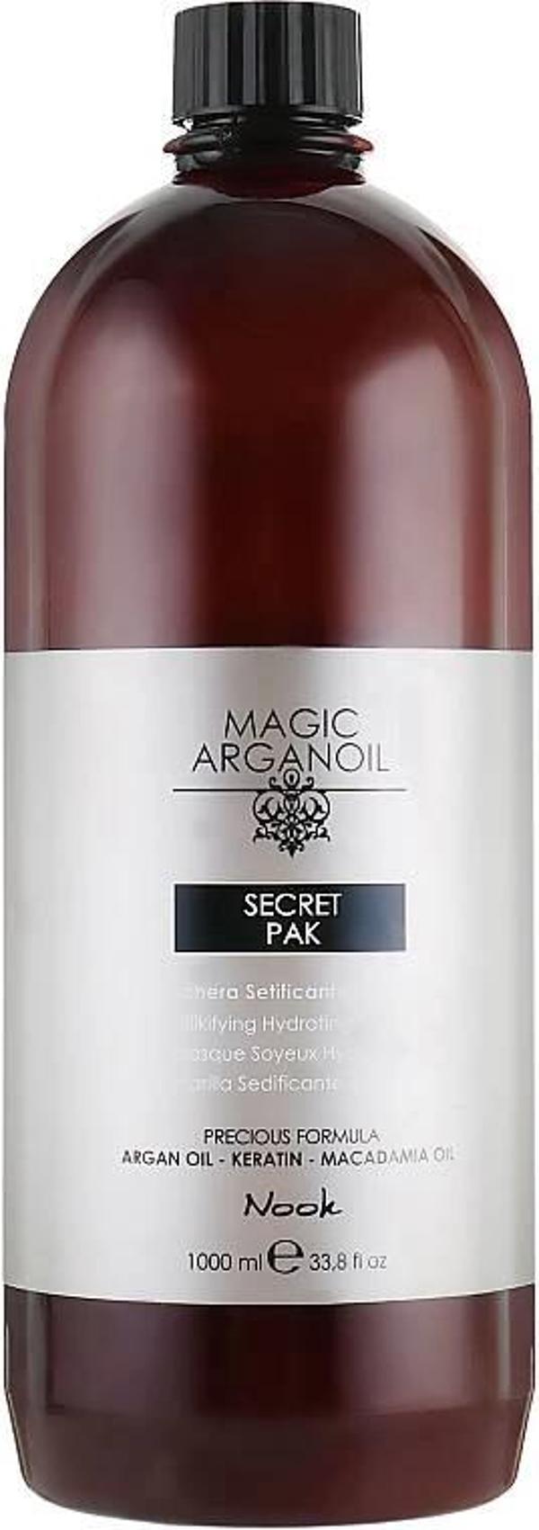 Nook Magic Arganoil Secret Kuru Yıpranmış Saç Maskesi 1000ml - Image 1