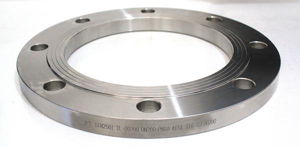 JKTL DN200 8'' 219mm Düz Flanş PN10 Flat Flange Su Boru Hattı Bağlantı Parçası - Image 1