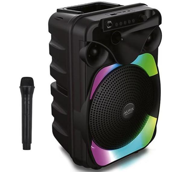 8'' Mini Bluetooth  Speaker, Mini Ses Bombası , Bluetooth USB/-SD Led Işıklı Karaoke Hoparlör - Image 1