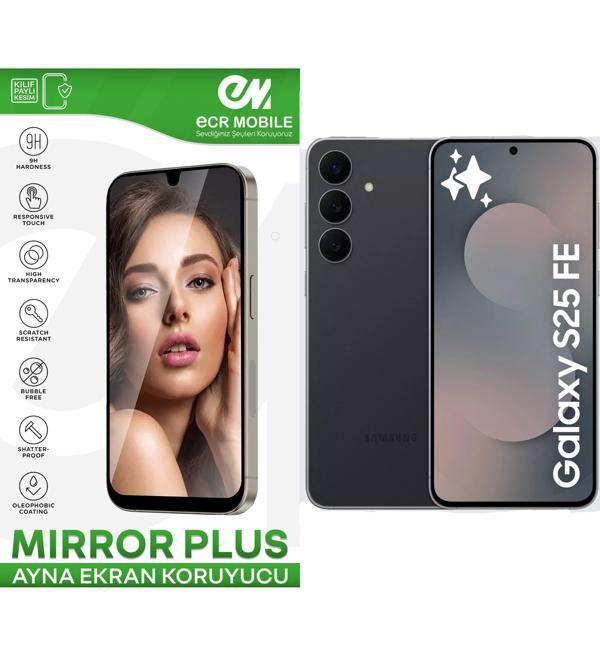 Samsung Galaxy S25 FE ile Uyumlu Esnek Ayna(Mirror) 9H Nano Ekran Koruyucu - Image 1