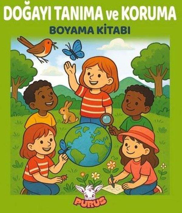 Doğayı Tanıma ve Koruma Boyama Kitabı - Purus Yayın - Image 1