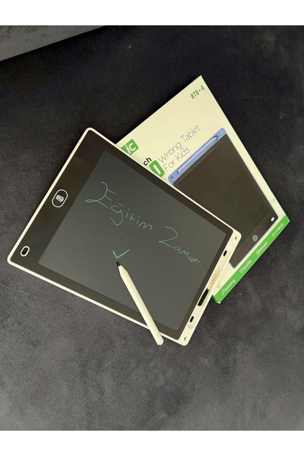 Çelikwork Büyük Digital Çok Amaçlı Yazı Tahtası Grafik Çizim Tableti Lcd 12" Inc Ekran - Eğitim Btb-4 - Image 1
