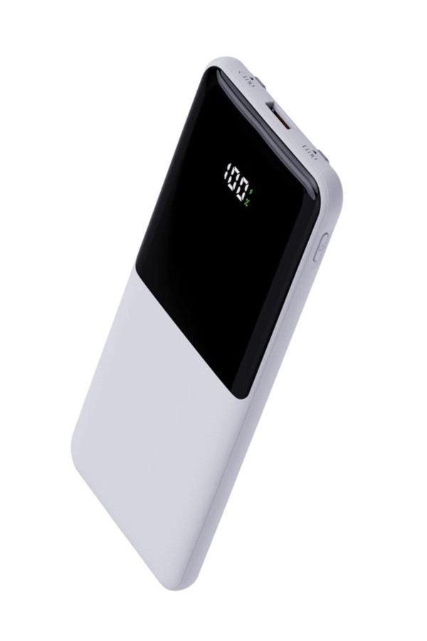 Çelikwork Pw-95 Pd 22.5W Hızlı Şarj Lcd Powerbank | Type-C, Lightning Kablolu, 1 Usb-A Girişli Taşınabilir - Image 1