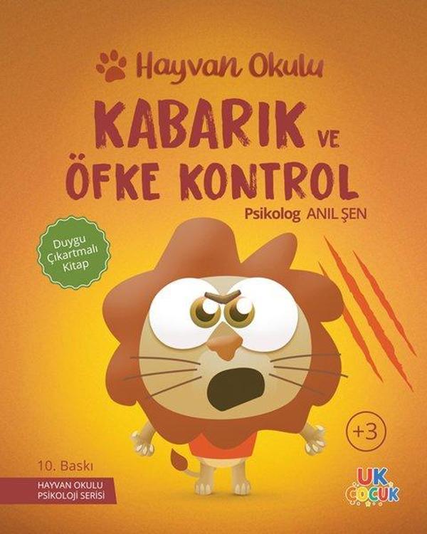 Kabarık ve Öfke Kontrol - Hayvan Okulu Serisi - Unikod - Image 1