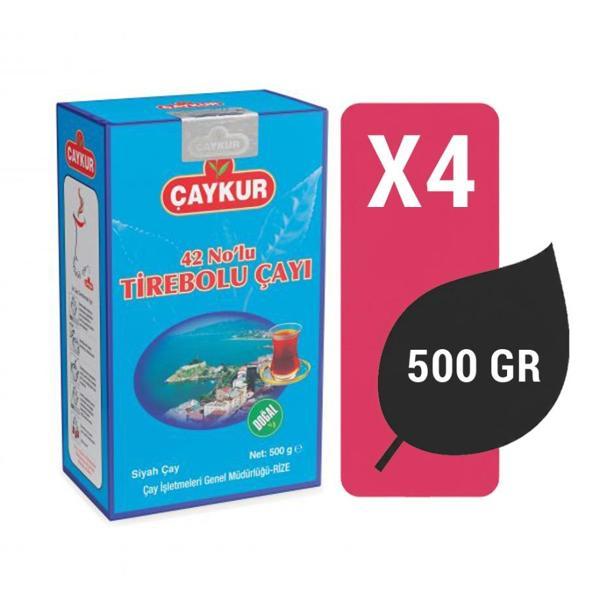 Çaykur 42 Nolu Tirebolu Çayı 500 Gr X 4 Adet - Image 1
