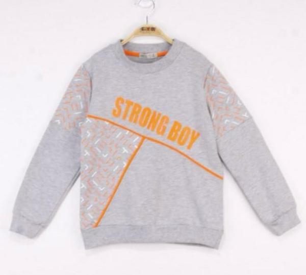 Toontoy Erkek Çocuk Strong Boy Baskılı Sweatshirt - Image 1
