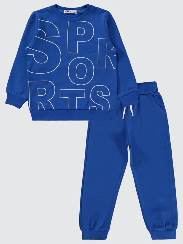 Civil Boys 2-5 Yaş Eşofman Takımı - Mavi4-5 Yaş - Image 1