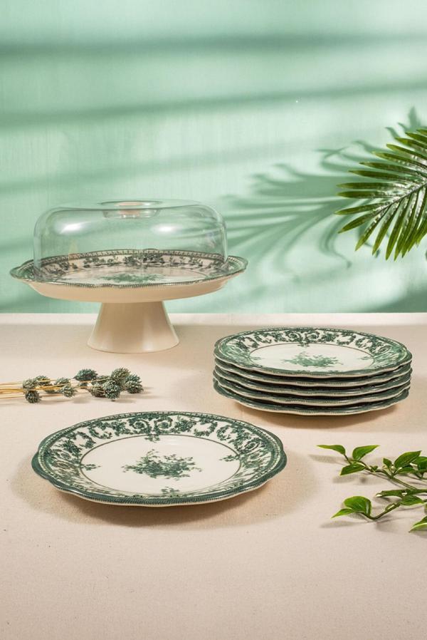 Fecra Majestic Green 8 Parça Sunum Seti - Image 1