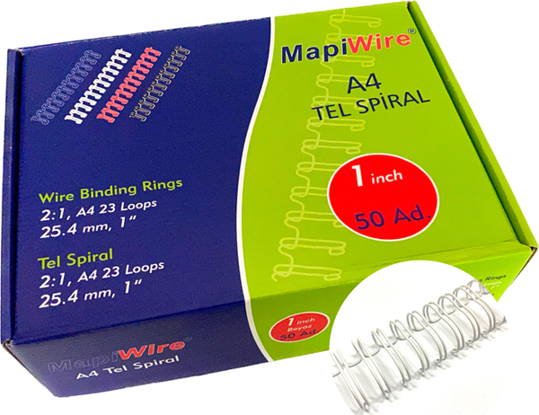 MAPİ WİRE 1 İNÇ KUTU TEL BEYAZ 50 AD. - Image 1