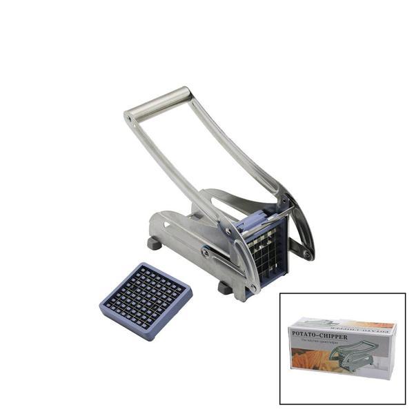 MANUEL PATATES - SEBZE DİLİMLEME MAKİNESİ  KOMPLE METAL ÜSTTEN KOLLU  - Image 1