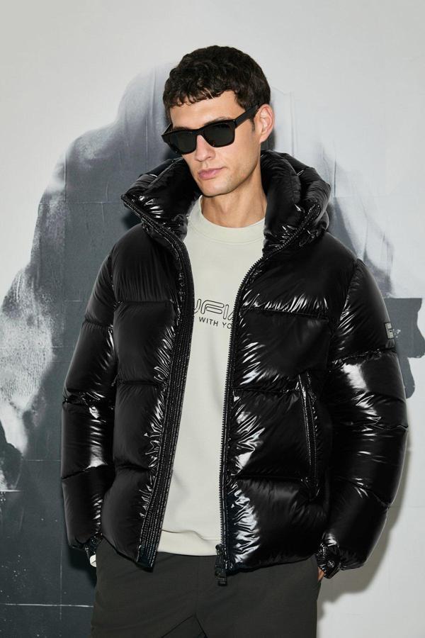 Lufian Erkek Jadon Kaz Tüyü Mont 112120249 Siyah - Image 1