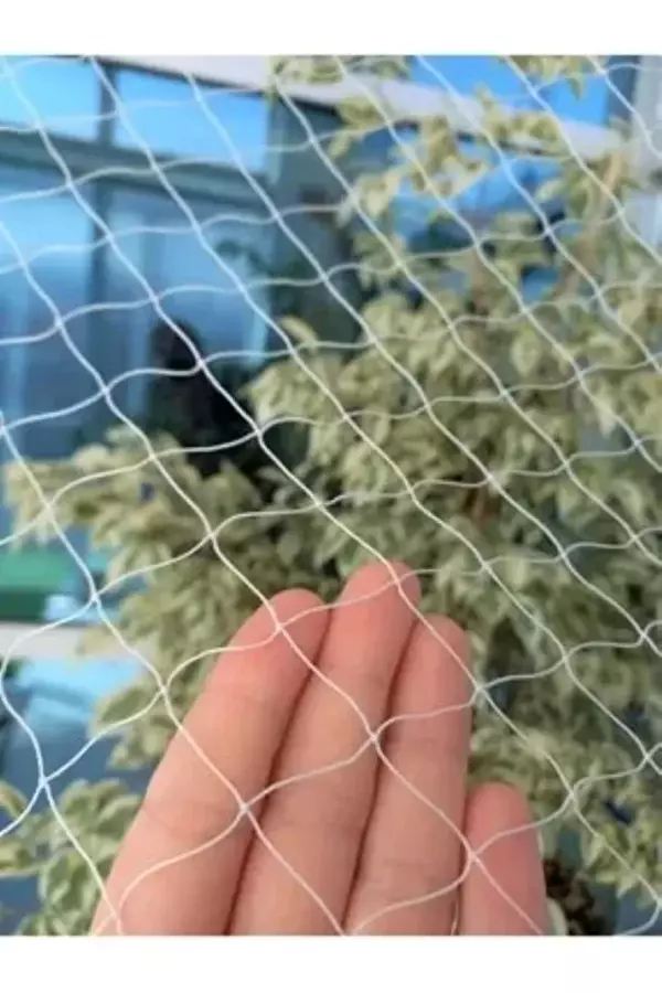 KUŞ ÖNLEME AĞI KUŞ FİLESİ BALKON FİLESİ 2,50 X 8 METRE MONTAJ MAĞZEMELİ - Image 1